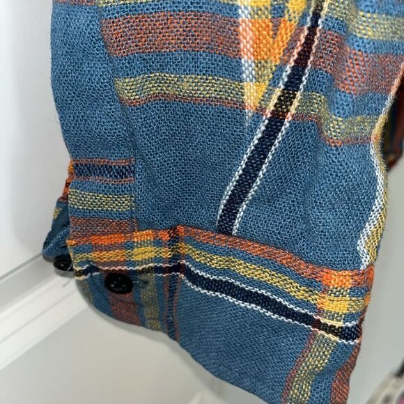 Vintage Sears Men’s Store Shop CPO Wool Blend Heavy Flannel Button Work Shirt - Picture 6 of 7